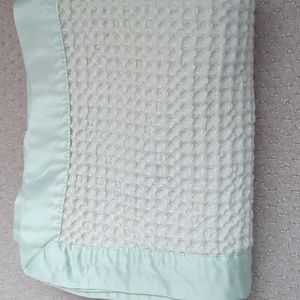 Cloud Island Waffle Baby Blanket